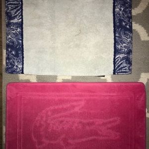 Bathroom rugs/mats